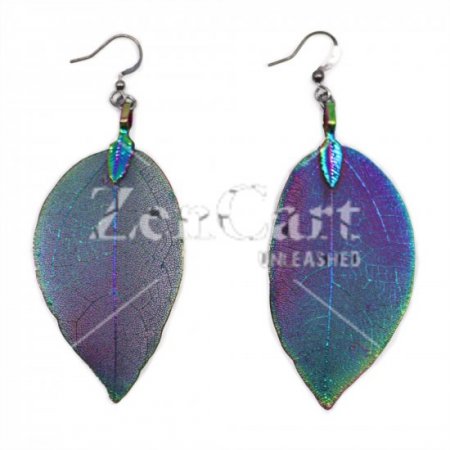 (image for) Earrings - Bravery Leaf - Multicoloured