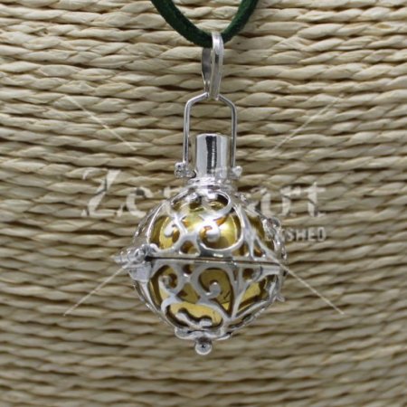 (image for) Silver Angel Bell - Healing - 23mm