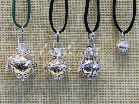 (image for) Silver Angel Bell - Healing - 23mm