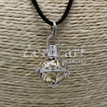 (image for) Silver Angel Bell - Night-time - 18mm