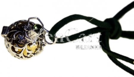 (image for) Silver Angel Bell - Romance - 18mm