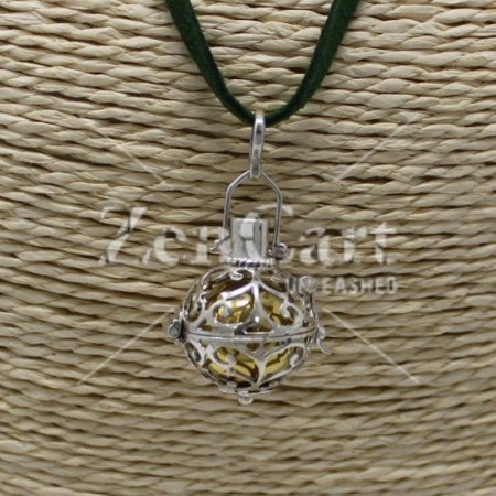 (image for) Silver Angel Bell - Romance - 18mm