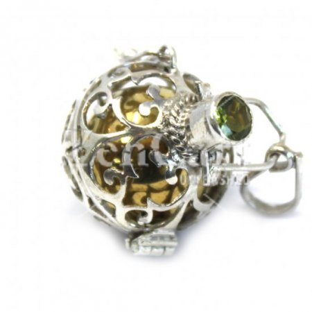 (image for) Silver Angel Bell - Romance - 18mm