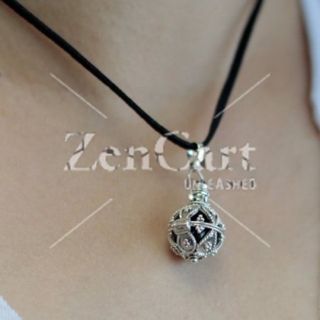 (image for) Silver Angel Bell - Darkness - 16mm