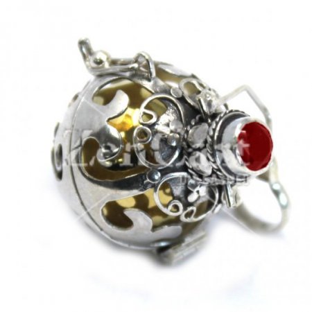 (image for) Silver Angel Bell - Magic - 18mm