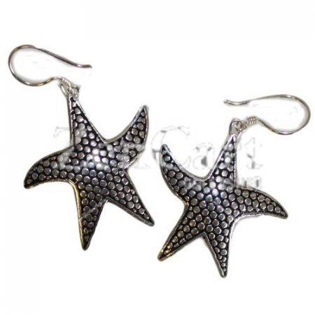 (image for) Silver Earrings - Star Fish