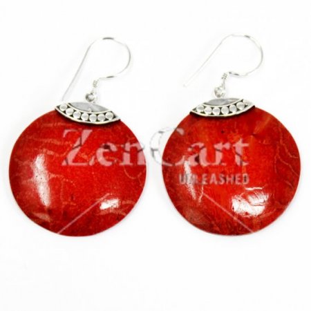 (image for) 925 Silver Earrings - Classic Disc