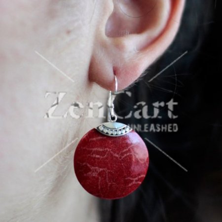 (image for) 925 Silver Earrings - Classic Disc