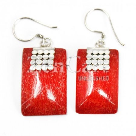 (image for) 925 Silver Earrings - SQ Mini Discs