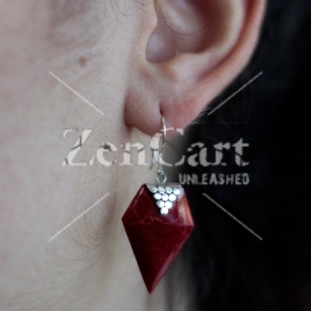 (image for) 925 Silver Earrings - Grapes