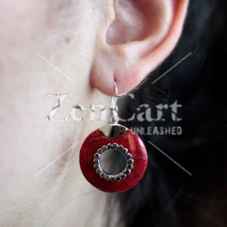 (image for) 925 Silver Earrings - Do-nuts