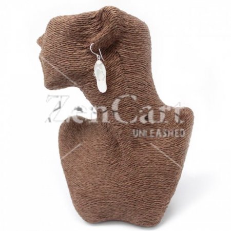 (image for) Shell & Silver Earrings - Flip-flops- MOP