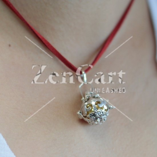 (image for) Silver Angel Bell - Magic - 18mm