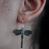(image for) Silver Earrings - Dragonflies