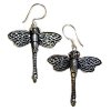 (image for) Silver Earrings - Dragonflies