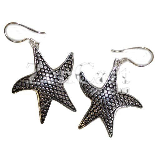 (image for) Silver Earrings - Star Fish