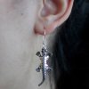 (image for) Silver Earrings - Lizards