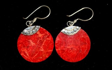 (image for) 925 Silver Earrings - Classic Disc