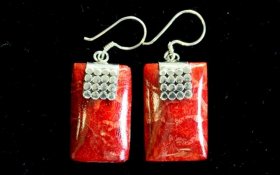 925 Silver Earrings - SQ Mini Discs