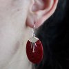 (image for) 925 Silver Earrings - Oval Décor