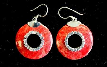 (image for) 925 Silver Earrings - Do-nuts