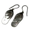 (image for) Shell & Silver Earrings - Flip-flops- MOP